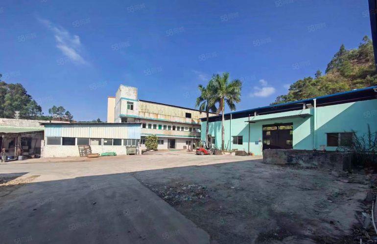 常平大京九塑胶城附近，原房东钢构小独院，厂房出租2000平方
