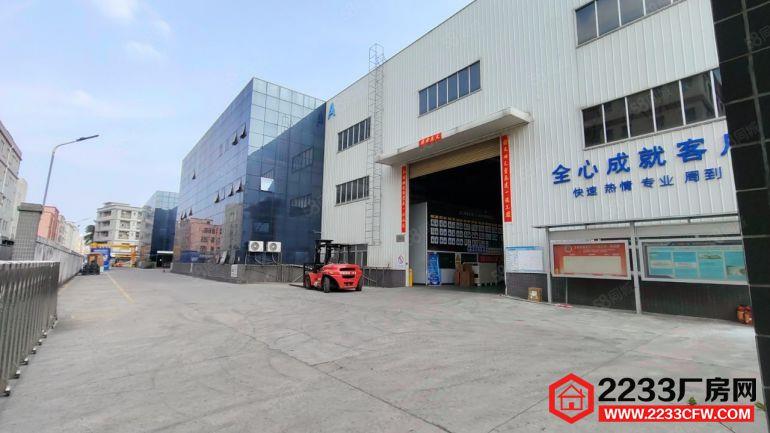 东坑12米高单一层带20吨航车厂房出租，带精装修拖头大车可进
